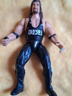 1996 WWF Jakks Pacific Superstars Exclusive Big Daddy Cool Diesel Kevin Nash
